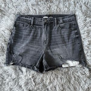 Old Navy Grey Distressed Shorts